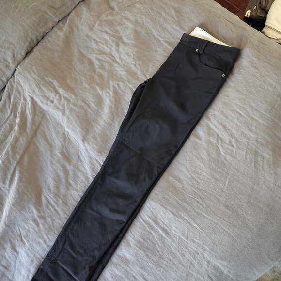 Outlier Bomb Dungarees Men's Pants Bombtwill Black size 33 - Picture 3 of 8